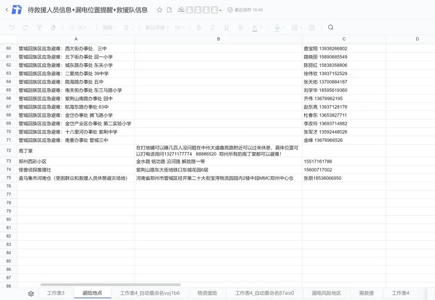 暴雨救命文档创建者是河南籍大学生 什么样的文档救死扶伤？(图24)