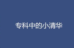 专科中的小清华是哪个学校 专科中的小清华排名2021